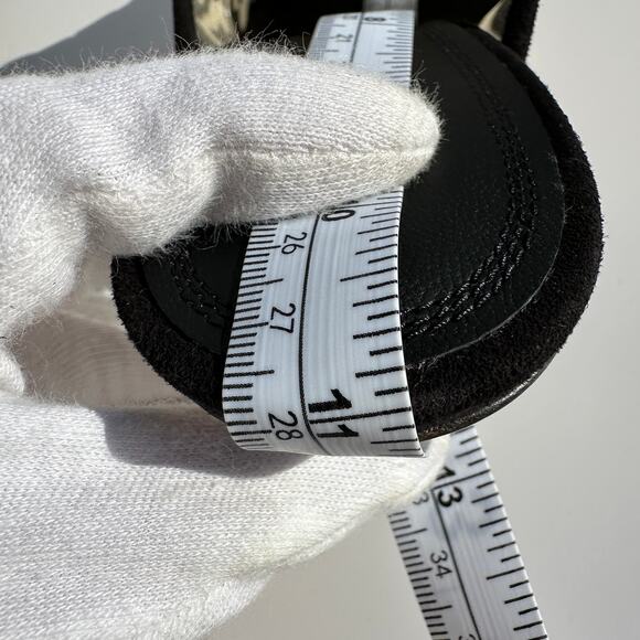 Neous Electra 65mm Mules Slides Heels Black Velvet Cream Mesh Clear Heel 39.5 - Picture 11 of 16